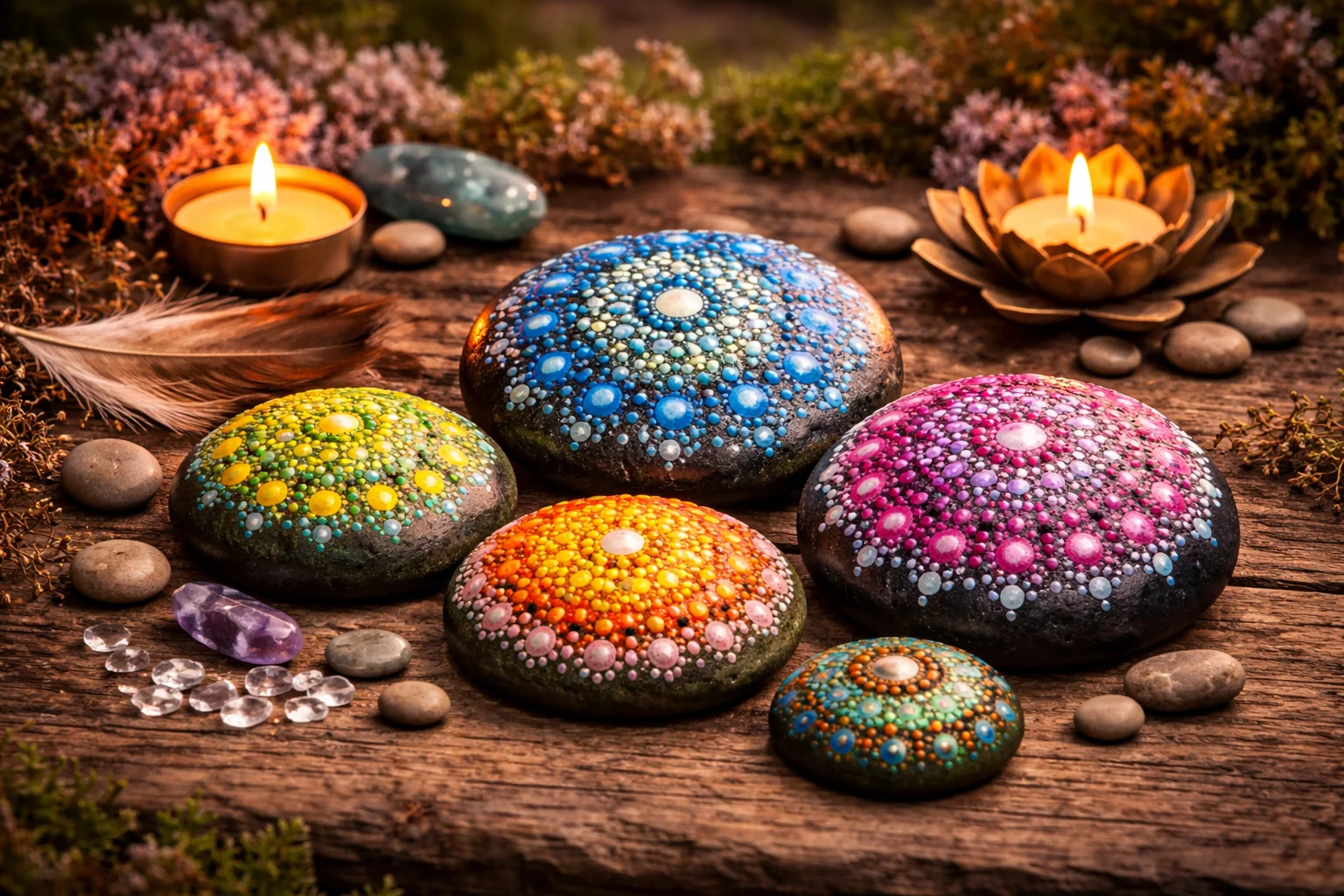 Mandala kövek