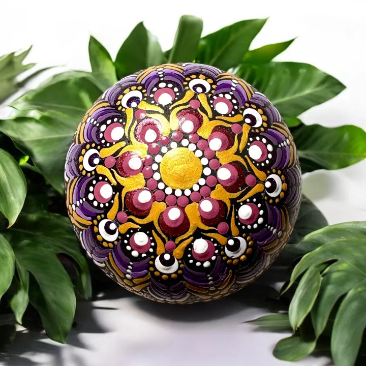 Mandala kő 5