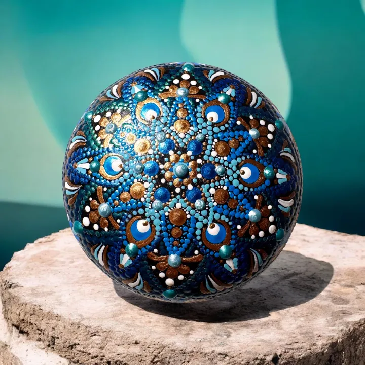 Mandala kő 11
