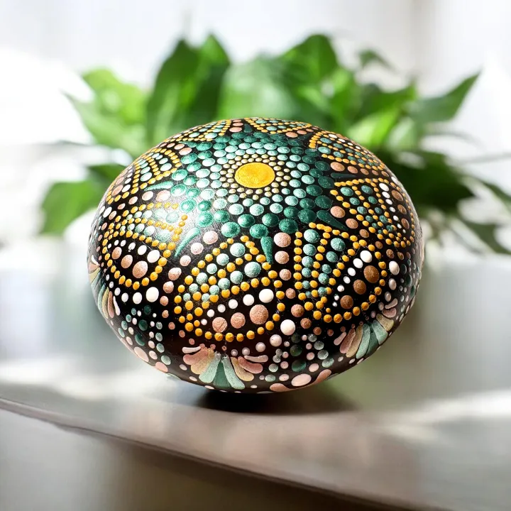 Mandala kő 14