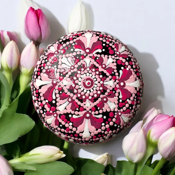 Mandala kő 17